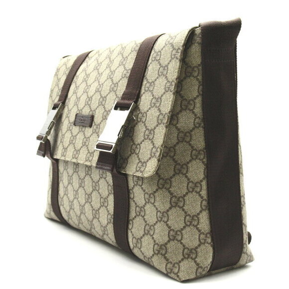 Gucci Supreme GG brown Shoulder beige Bag canvas - Picture 3 of 10